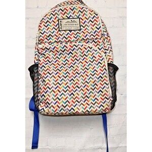 KAVU Troe Outdoor Wear Backpack Book Bag Chevron colorful